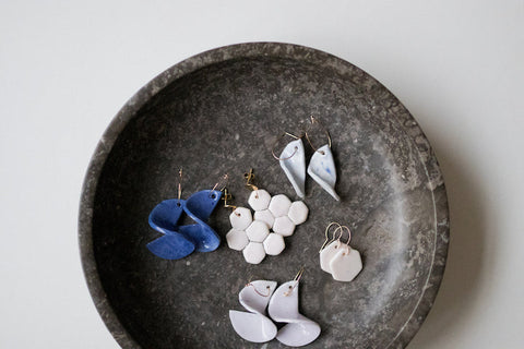 Rare Earth porcelain jewellery and ring dishes