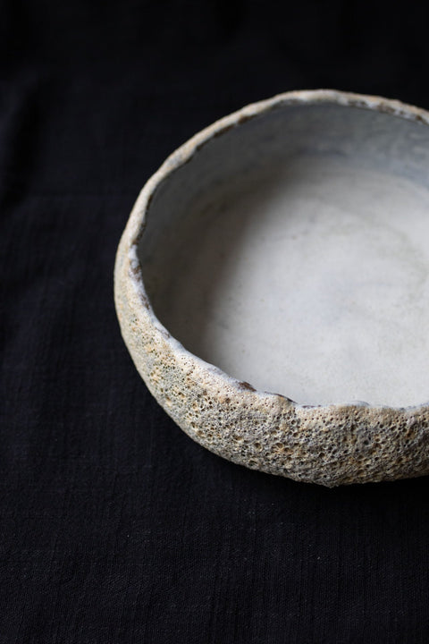 Moondust - Medium hand-pinched bowl