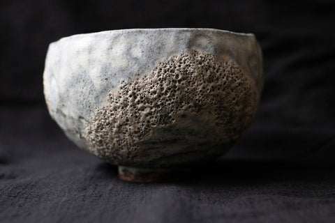 Waves on the surface of the moon - Hand-pinched Bowl